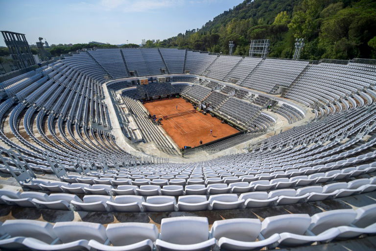 Kerber falls at first hurdle, Rublev advances in Rome