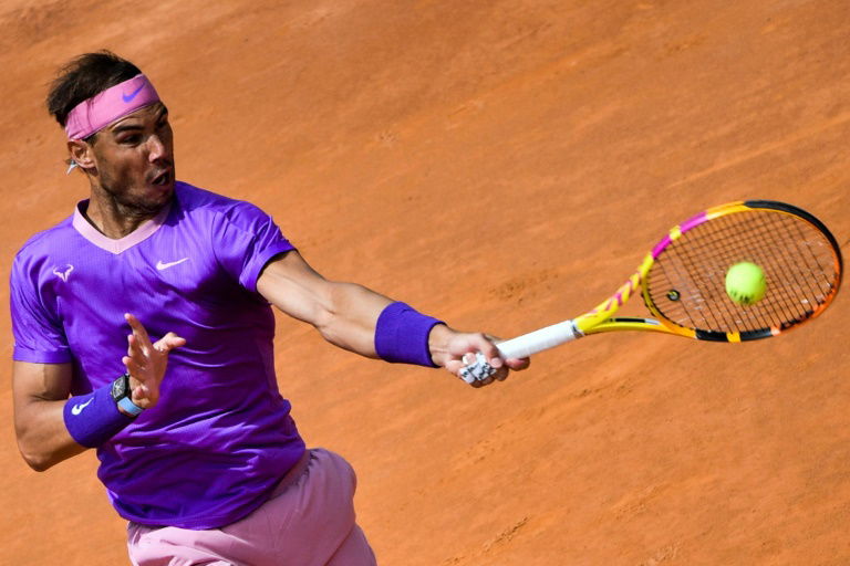 Masters 1000 de Rome: Nadal passe de justesse en quarts