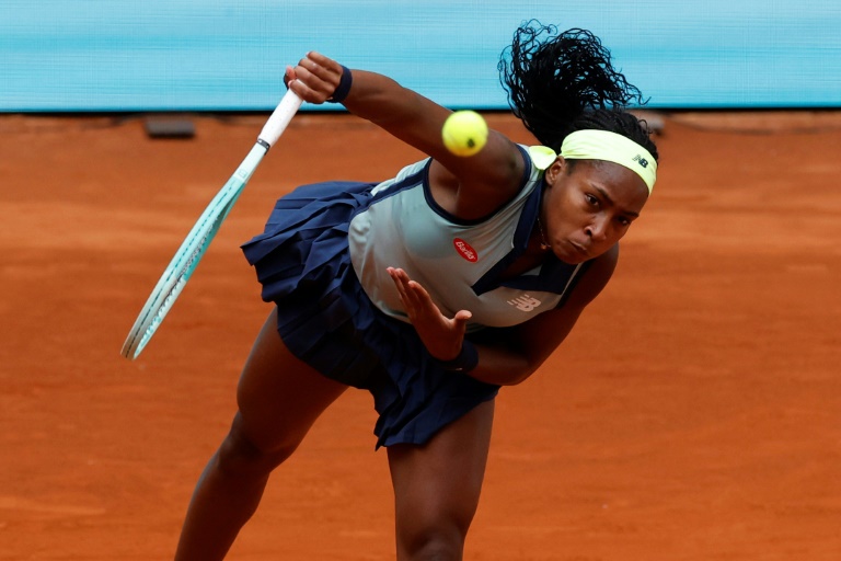 Gauff on the alert to shape up her serve in Rome