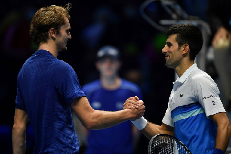 Zverev beats Djokovic to set up Medvedev final in Turin