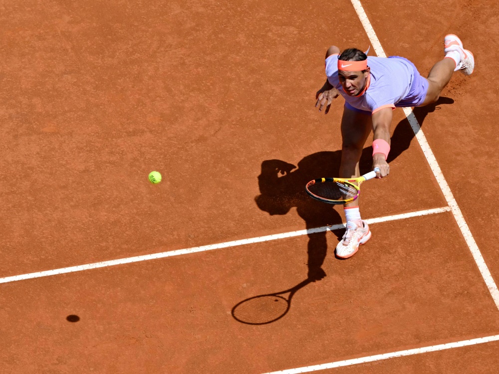 Nadal kämpft sich in die zweite Runde von Rom