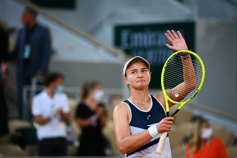 Krejcikova saves match point to set up French Open final with Pavlyuchenkova