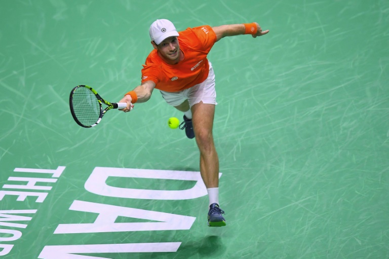 Netherlands lead Germany in Davis Cup semis