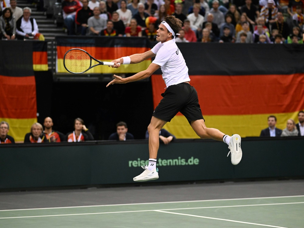 Davis Cup:  Deutschland mit Altmaier und Struff im Einzel