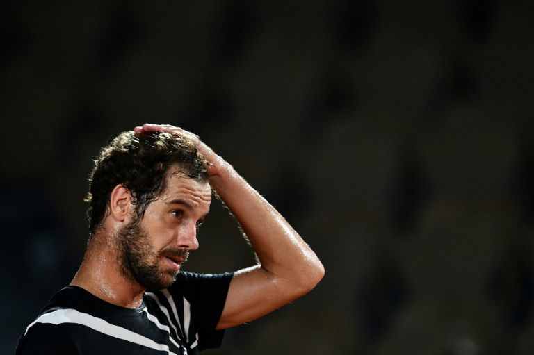 Roland-Garros: Gasquet stoppé au premier tour pour la première fois depuis dix ans