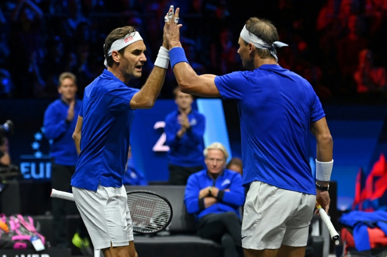 Federer relishes 'different' future after final bow alongside Nadal