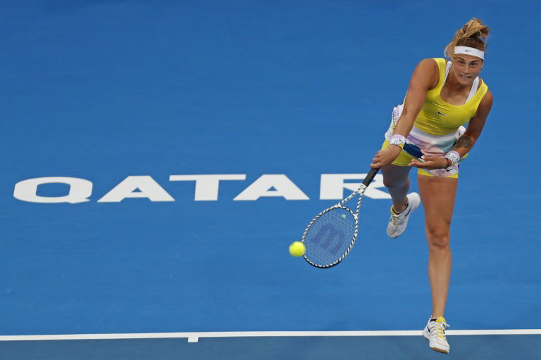 Sabalenka en finale à Doha