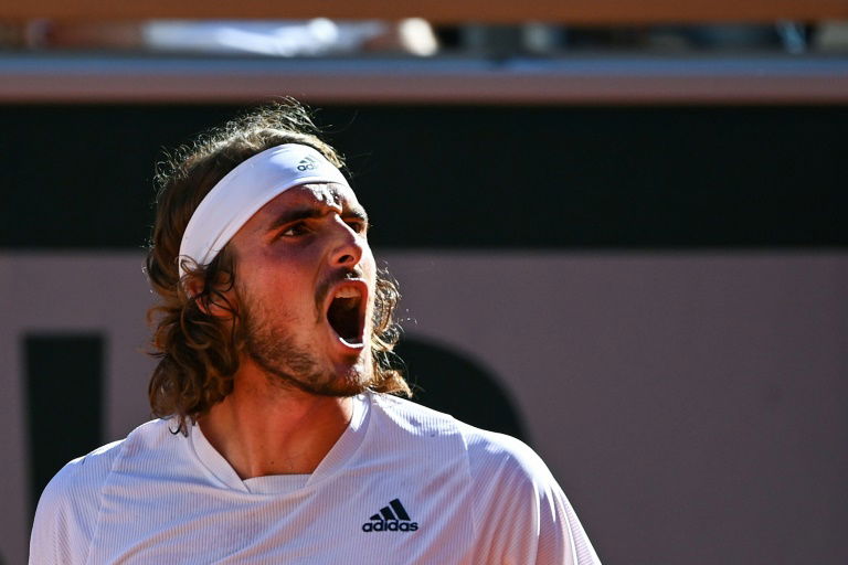 'Exhausted, proud' Tsitsipas first Greek to reach Grand Slam final
