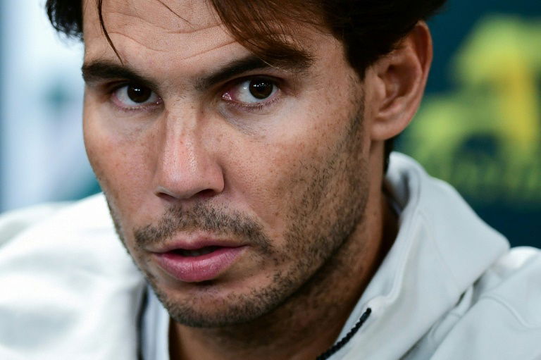 Nadal racing to be fit for ATP Finals with No.1 up for grabs