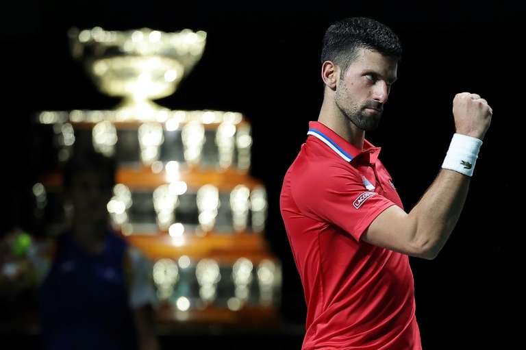 Coupe Davis: Djokovic envoie la Serbie en demies contre l'Italie