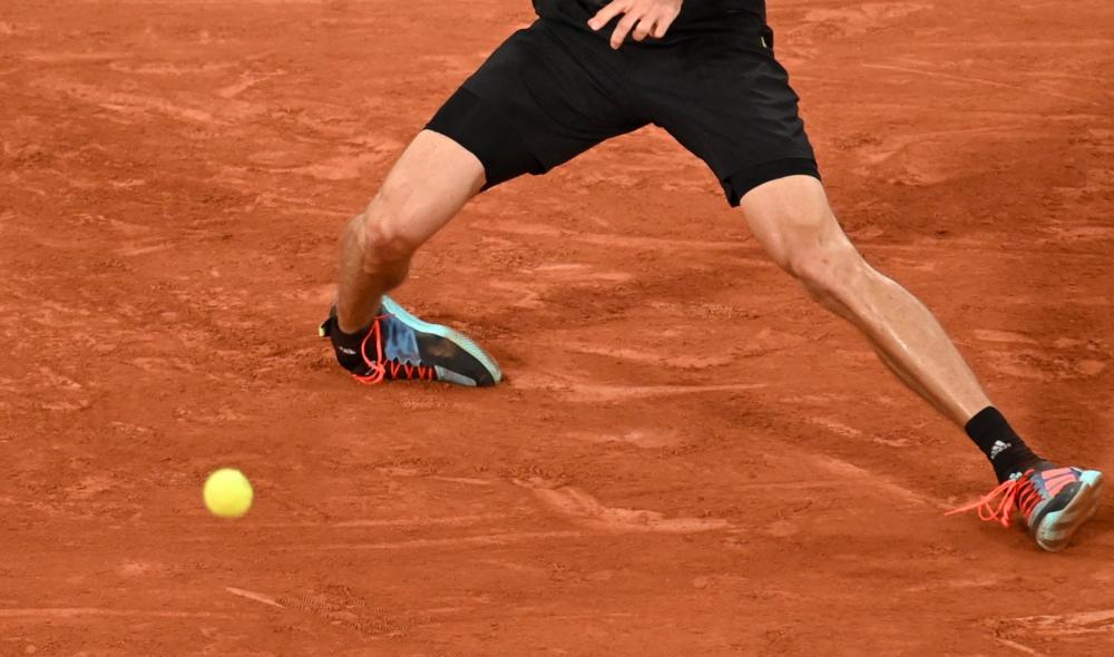 The image of Zverev's ankle twisted against Nadal at French Open