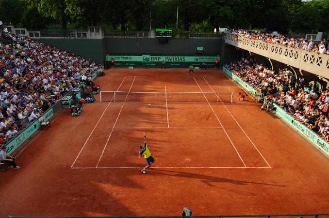 Mahut vire en tête face à Gulbis sur le Court n°2 