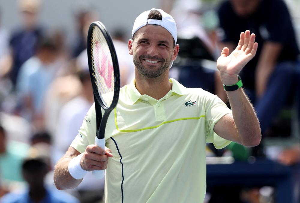 Dimitrov strolls through to the 3rd round of the US Open