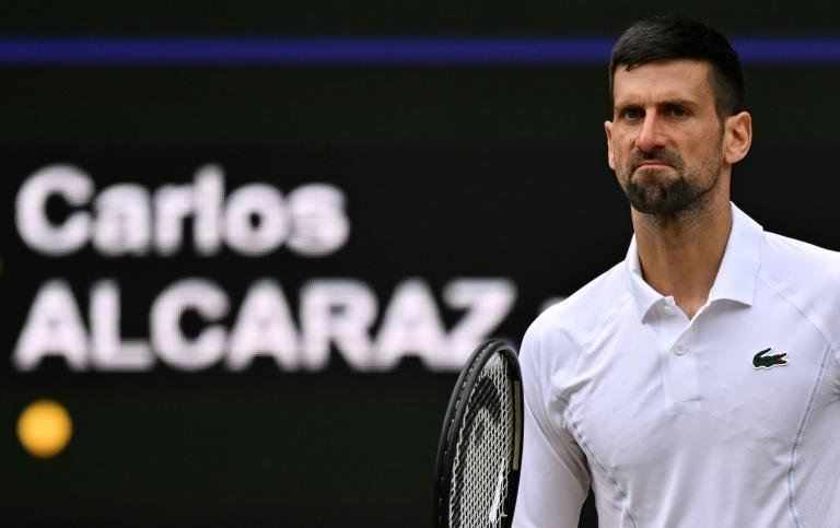 Djokovic: Jag har aldrig sett Alcaraz serva så snabbt.