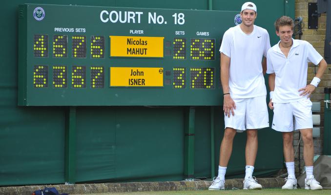 Isner demande une wild-card pour Mahut à Wimbledon