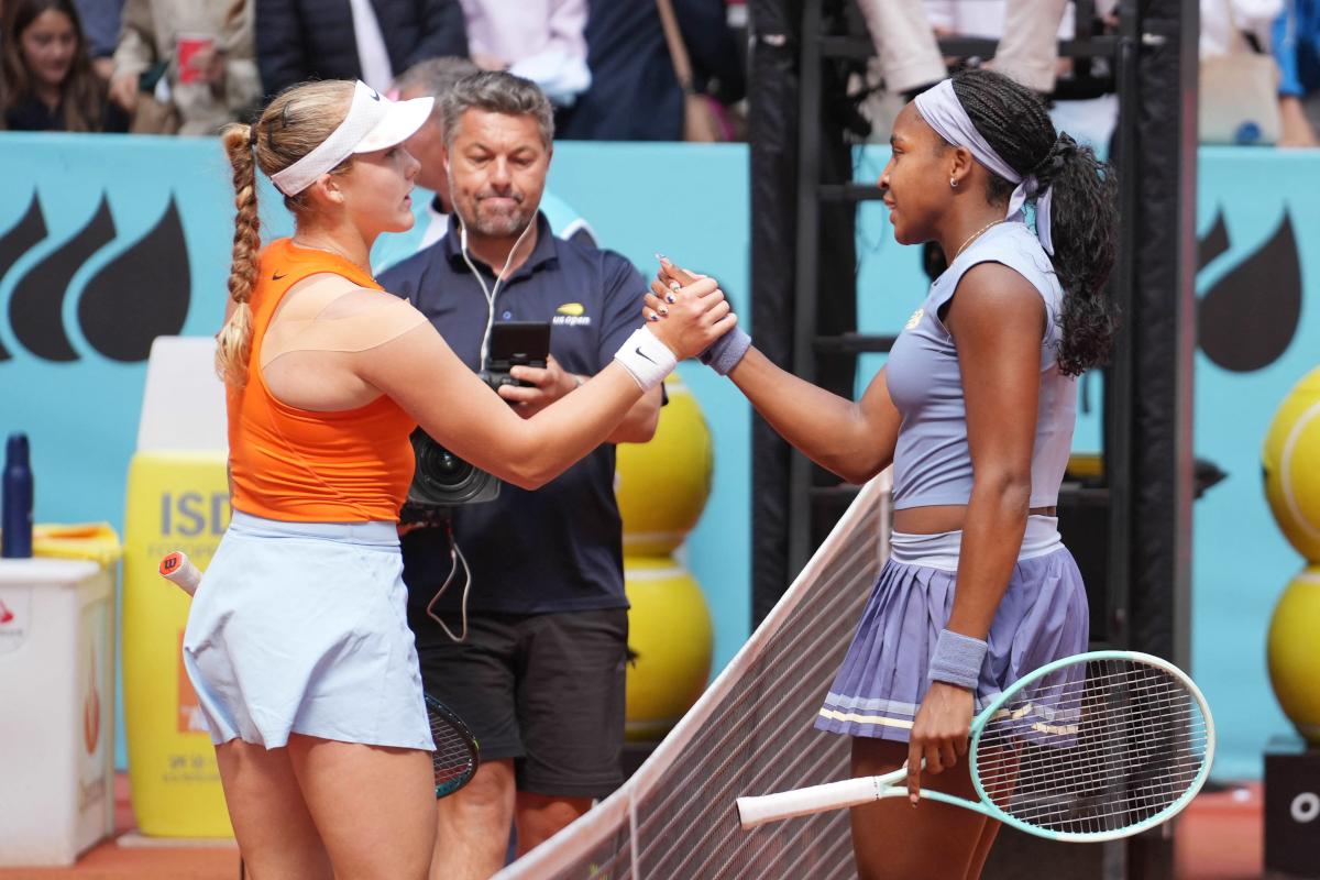 Gauff et Andreeva s’entraînent ensemble avant leur entrée en lice à Rome