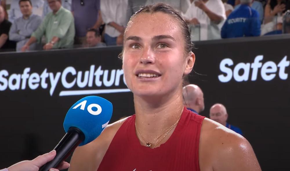 Sabalenka : J'ai réussi à me concentrer sur moi-même.