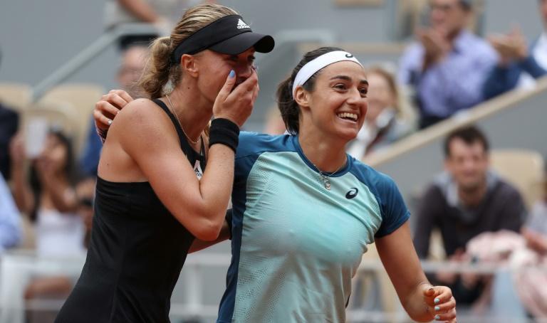 Mladenovic et Garcia engagées ensemble en double à l'Open d'Australie.