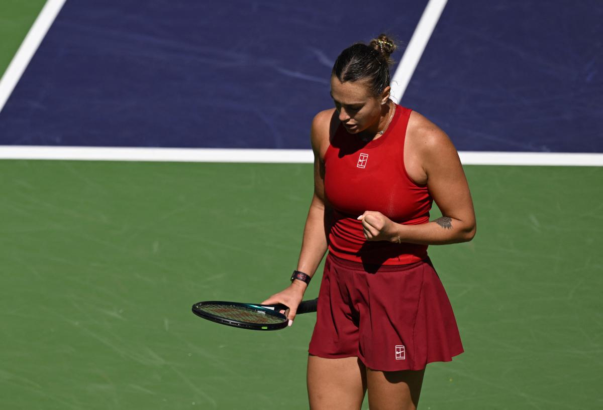 Sabalenka profiteert van opgave Ruse om door te stoten naar de achtste finales in Miami