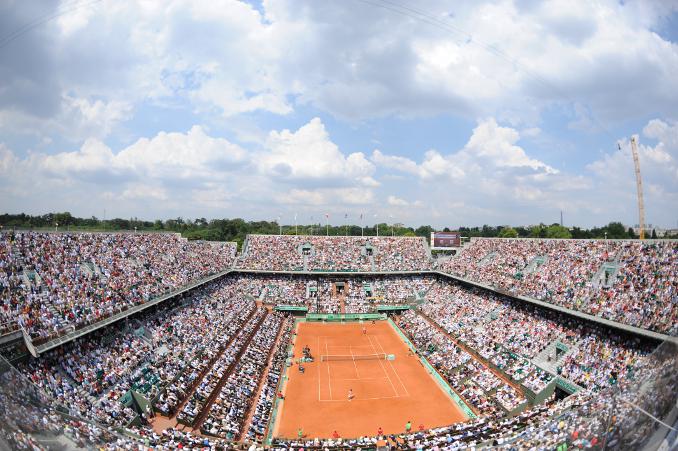 Goerges : Ça signifie beaucoup de battre Caroline sur ce court, devant un super public