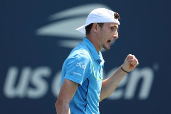Humbert reaches 2nd round without playing his best tennis at US Open