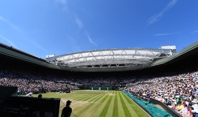 Les 1ers matchs du jour ont débuté il y a quelques minutes à Wimbledon