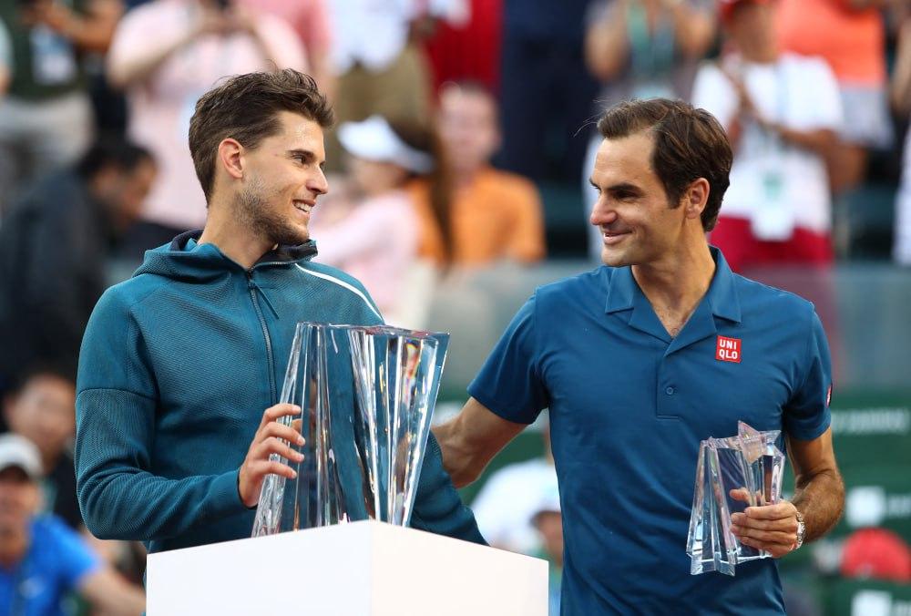 Federer tegen Thiem: Je hebt altijd een manier gevonden om me te verslaan