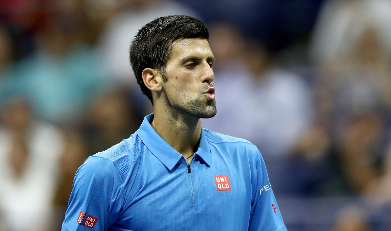 Djokovic n'a disputé que 84 jeux pour rallier les demies de l'US Open contre 155 l'an dernier