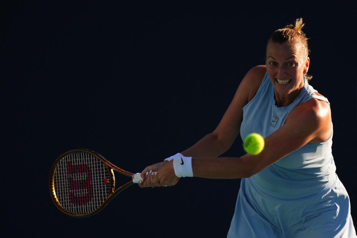 Kvitova cae ante Kenin en su regreso a Miami