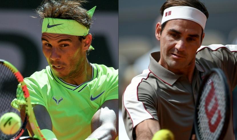 C'est parti entre Nadal et Federer sur le Chatrier 