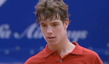 Gasquet, sa 1ère victoire sur le Circuit ATP.
