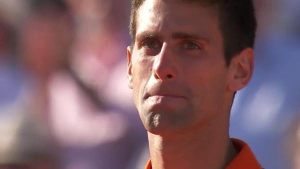 Djokovic était au bord des larmes