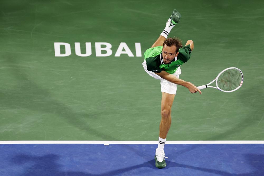 Het indrukwekkende programma van het ATP 500-toernooi in Dubai op dinsdag 25 februari