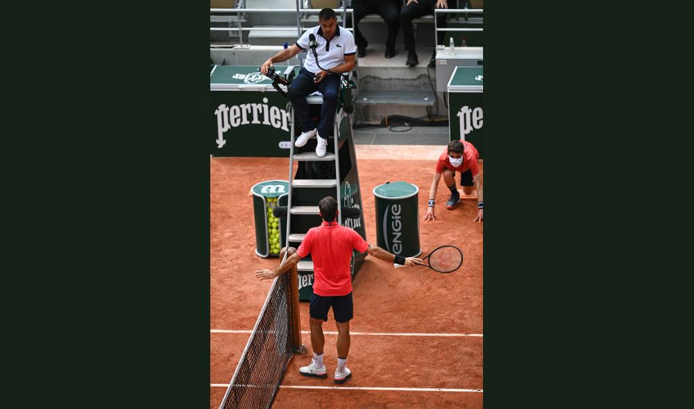 La colère de Federer