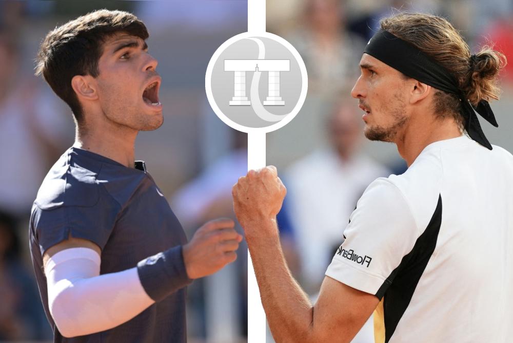 5th set between Alcaraz and Zverev in the French Open final!