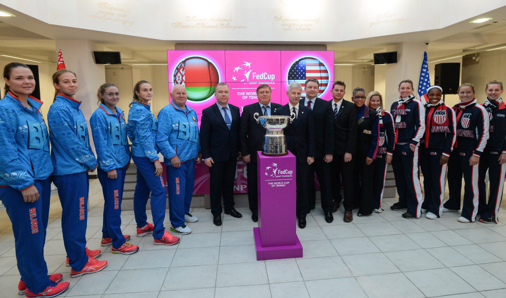 Les USA et la Biélorussie dos à dos en finale de la Fed Cup à Minsk (2-2) 