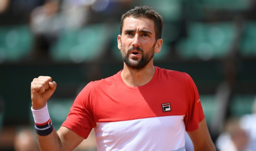 Cilic s'en sort face à Fognini 