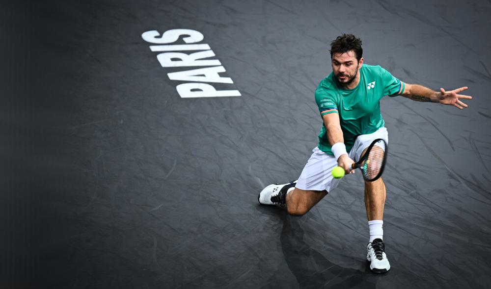 Wawrinka vient à bout de Rublev à Bercy 