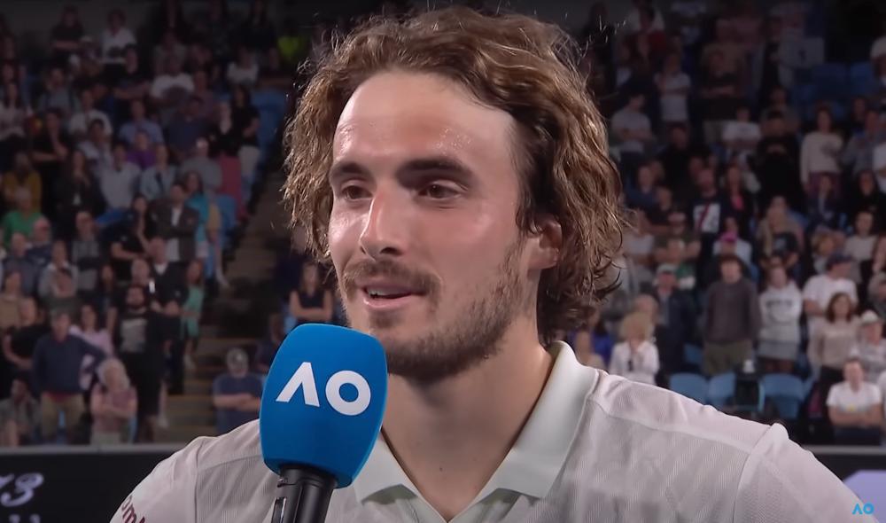 Tsitsipas : Djokovic est quelqu'un de très radin (rires)