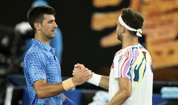 Stats - Combining their ages, the clash between Dimitrov and Djokovic is the oldest Masters 1000 semifinal  