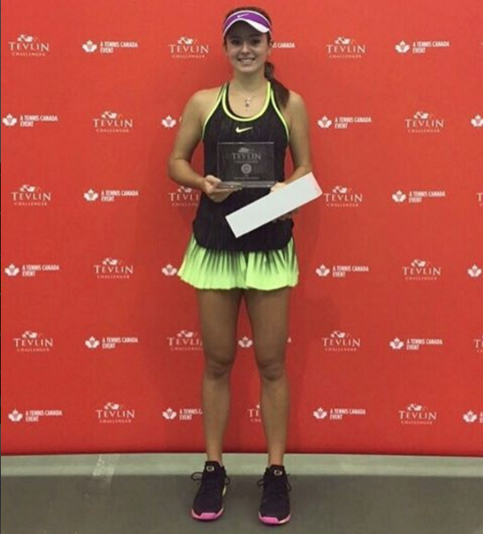 CiCi Bellis a remporté à Toronto son 2ème ITF d'affilée et monte ainsi à la 90ème place mondiale, son meilleur classement!