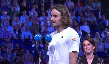 Tsitsipas : Djokovic is one of the greatest in our sport, and I think