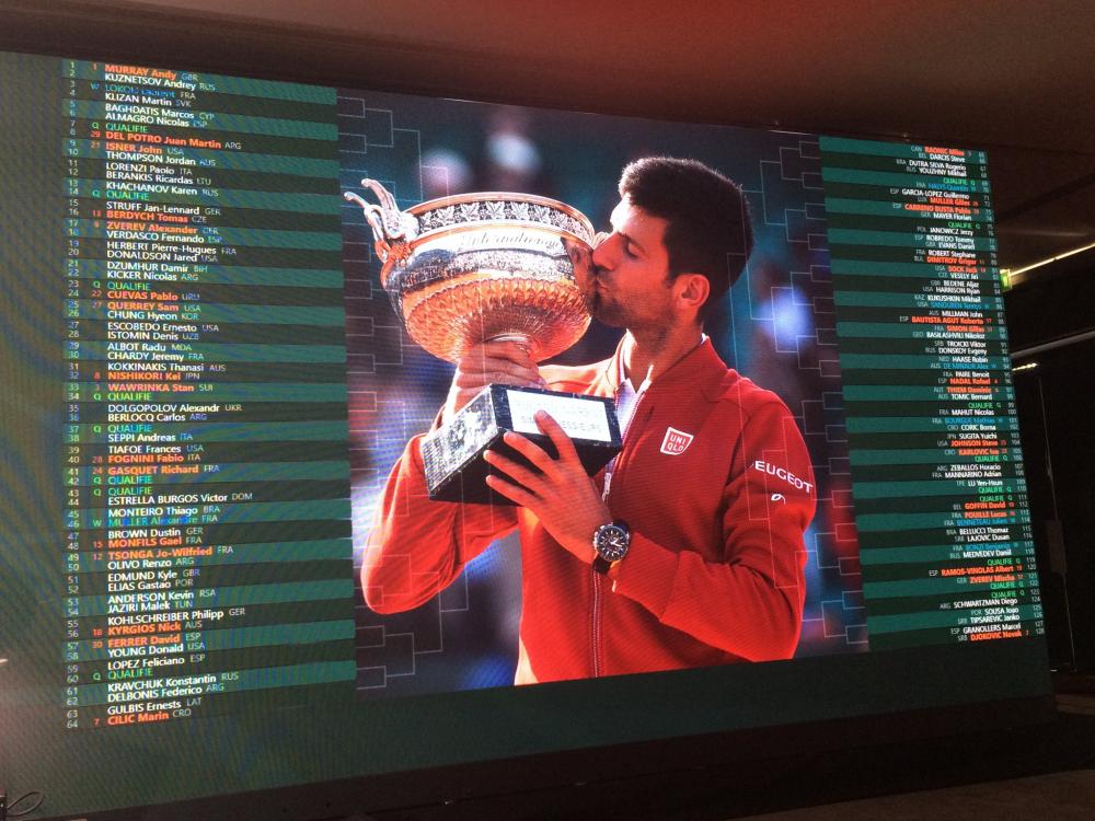 Le tableau de simple messieurs de ce Roland Garros 2017 a été dévoilé ce vendredi midi à Paris en présence de Djokovic, tenant du titre.