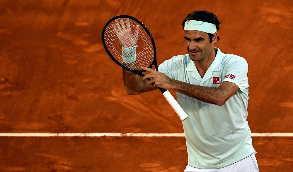 Federer réussit son entrée à Rome