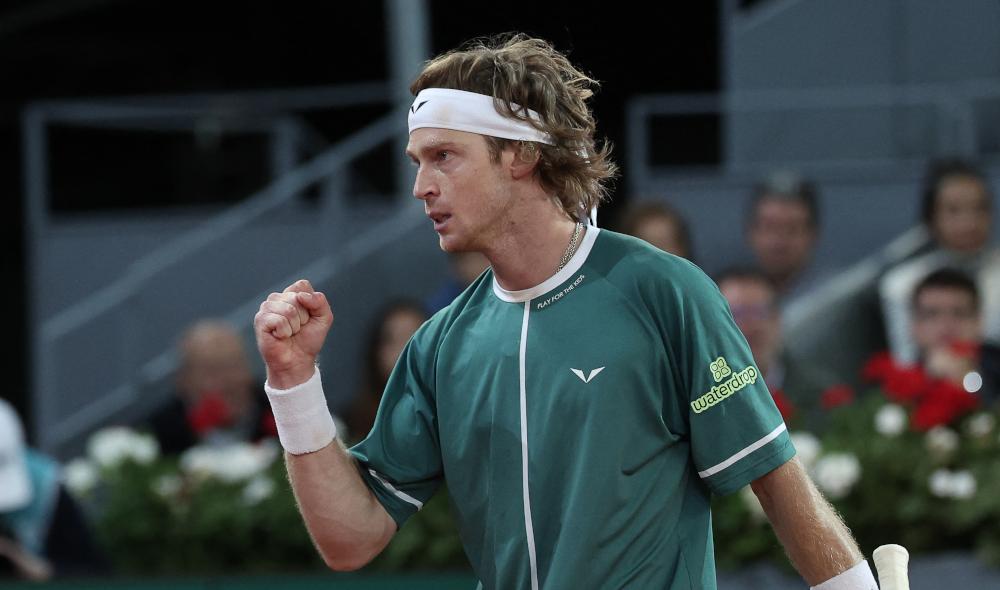 Rublev on UTS: Like a workout