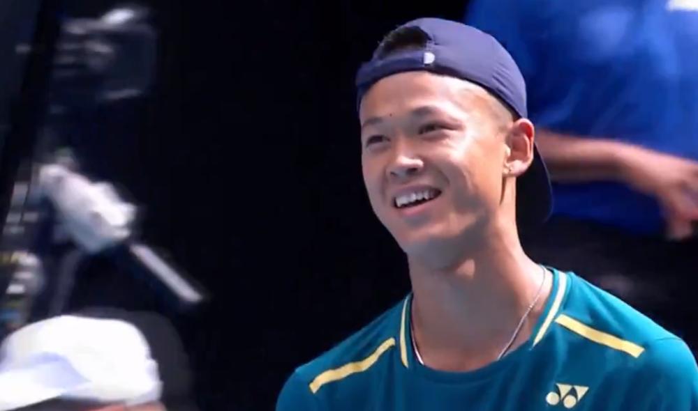 Sakamoto titré en Junior à l'Open d'Australie.