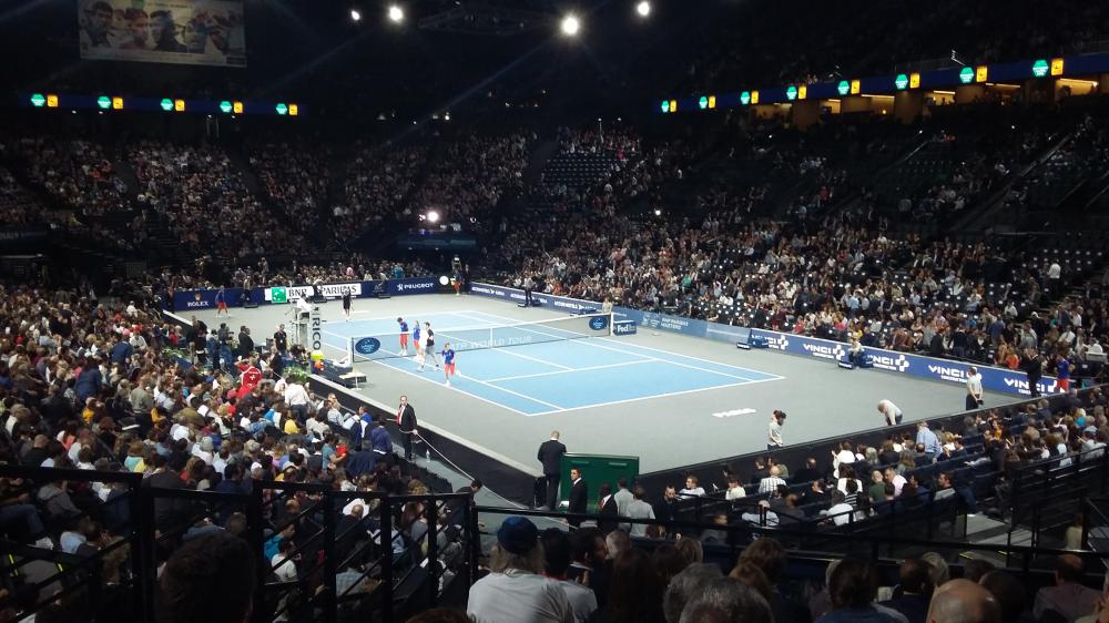 Gasquet cède le 1er set face à Murray à Bercy malgré 1 balle de set dans le tie-break (9-7)