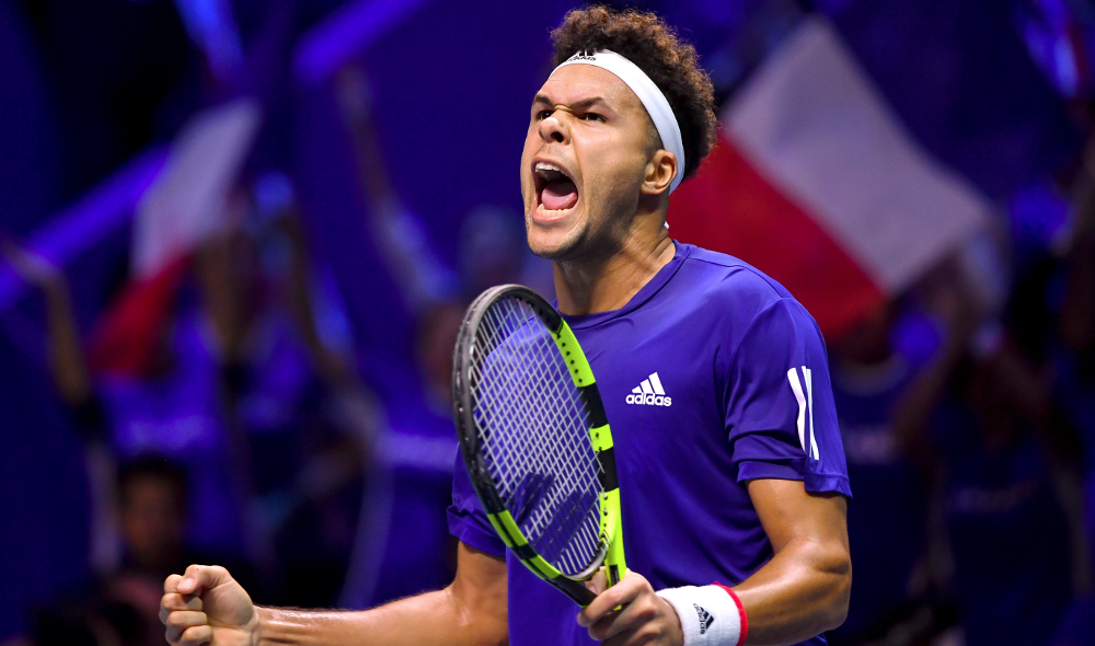 Tsonga ramène la France à 1-1 face à la Belgique 