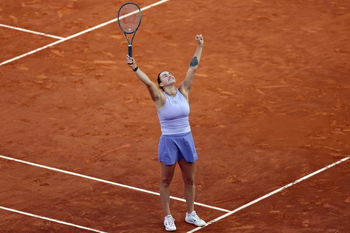 ¡Sabalenka triunfa por tercera vez en Madrid!  