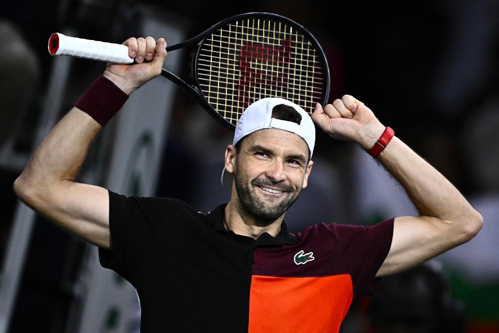 Dimitrov renaît de ses cendres à Paris-Bercy.